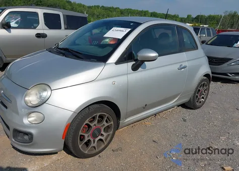 2014 Fiat 500 Sport from USA, damaged, VIN 3C3CFFBR0ET292144